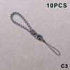 10Pcs Adjustable Wrist Strap Hand Mobile Phone Lanyard For Phone Accessorie Micro Camera Usb Flash Drives Keys Id Card