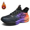 Autumn and winter new real popcorn carbon board running shoes fleece thickened friction sound couple sports