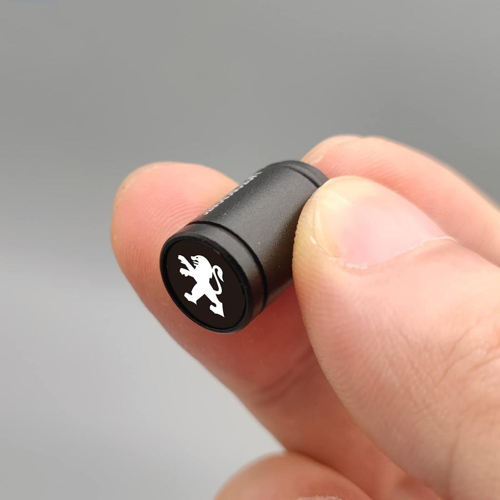 Peugeot Air Valve Cap Tire Wheel Rim Dress Up Cool