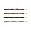 MIKSHIMAI FRUITY CRYSTAL HAIR SLIDE set