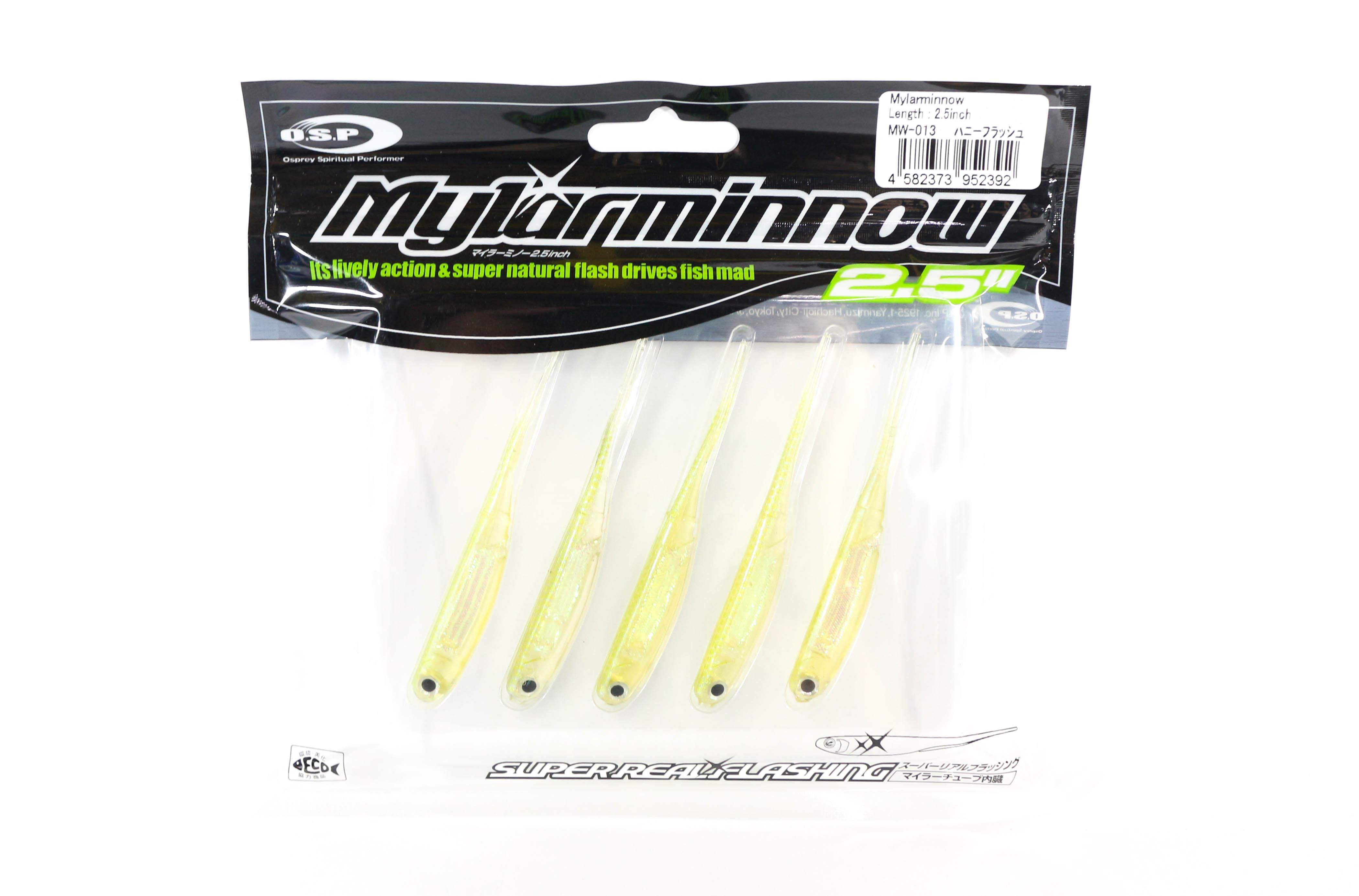 

Мягкая приманка OSP Mylar Minnow 2,5 дюйма MW-013 (2392)