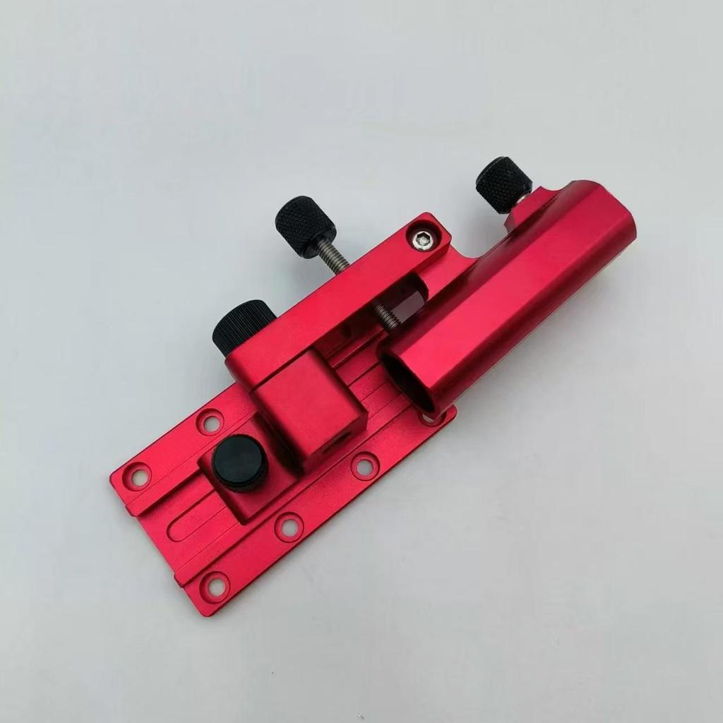 Windproof Aluminum Magnesium Fishing Tackle Box with Universal Caster & Large Fish Insert