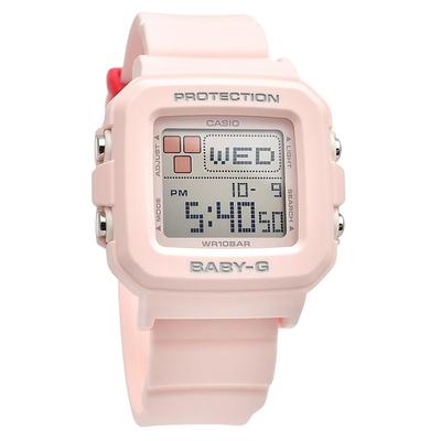 Baby-G Plus Digital Pink Resin Strap Quartz BGD-10L-4 100M Women's Watch With Extra Band Loops