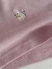 2026 Summer Girls Baby Pink Embroidered Puppy Polo Shirt & Skirt Set