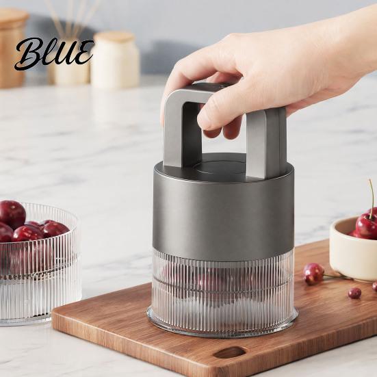 Food Grade Cherry Corer 7 Hole Pitter Pitter Tool Portable Fruit for Cherries Olives Quick Press Multi Remover Kitchen Tool Jam And Baking