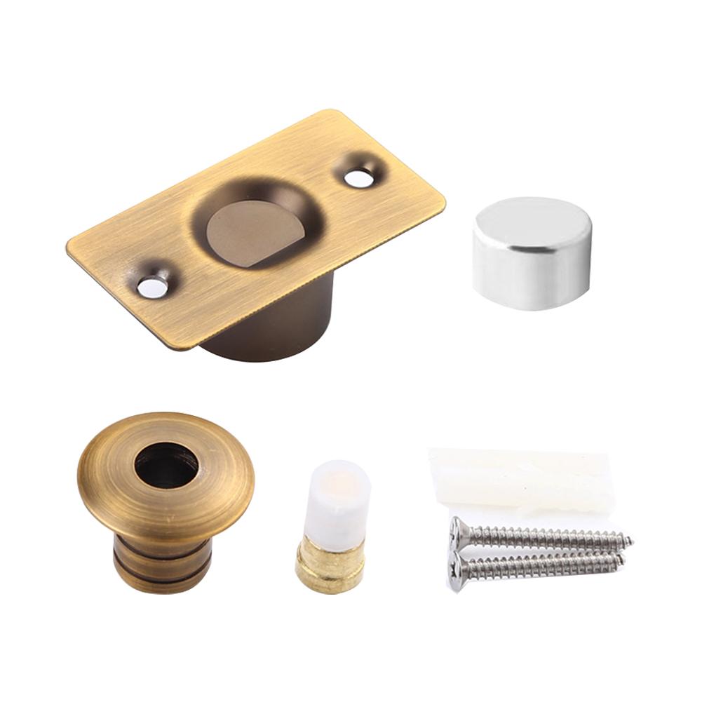 

Напольные дверные упоры, прочный дверной держатель, магнитный невидимый дверной упор, скрытая фурнитура для дверного упора из нержавеющей стали оранжевый