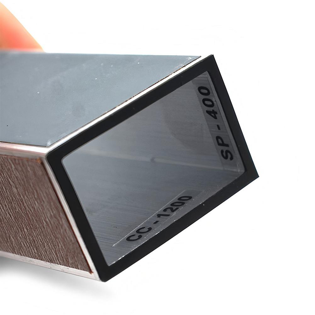 Guitar Fret Leveling Beam with Sandpapers Pro Luthier Repair Tool Bass Guitar Leveler for Guitar Repair Polishing & Maintenan