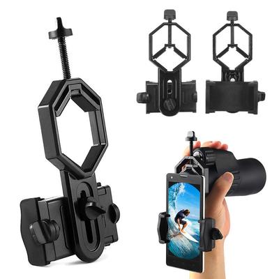 Outdoor Universal Black Portable Rifle Scope Mount Telescope Bracket Photography Holder Telescope Phone Holder