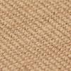 VidaXL Tapis en jute avec support en latex 140 x 200 cm Naturel