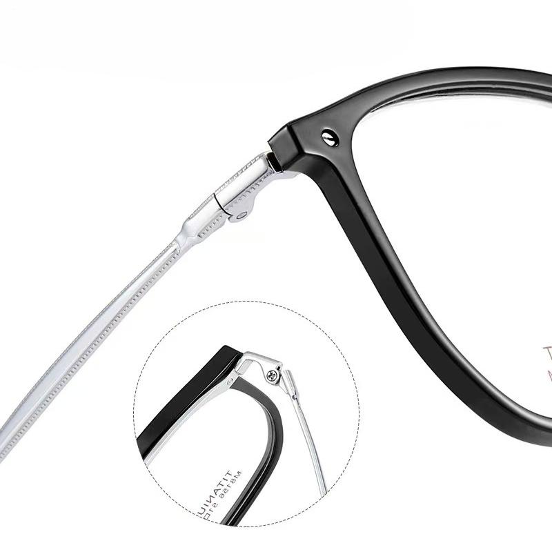 Lesebrille Modisch Rechteckig Blaulichtfilter Neutral Beliebt High-End Sensorische Brille Metall+PC Brillengestell