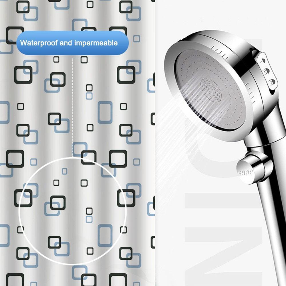 80x180cm Shower Curtain Waterproof Bathtub Partition Curtain Bathroom Curtain  Bathroom Decoration