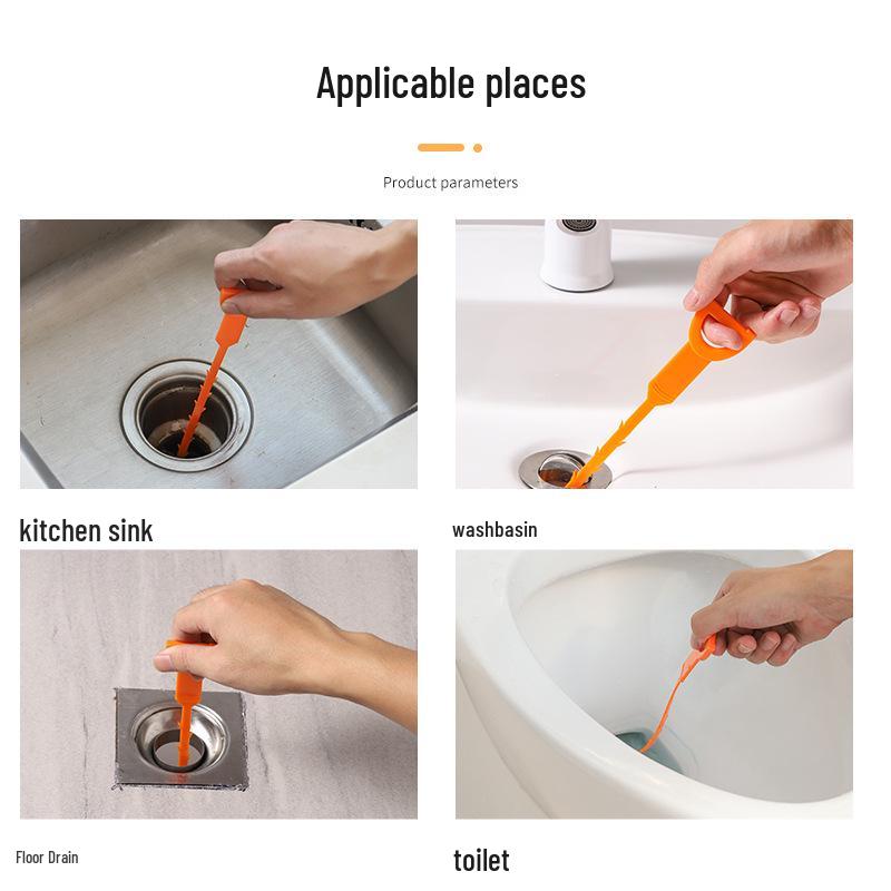 Flexibles Widerhaken-Rohr- & Abflussreinigungswerkzeug