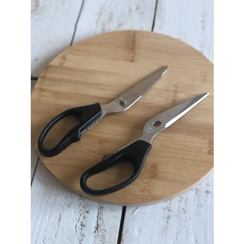 Sumikama Diamond Cross Stainless Steel Kitchen Scissors, Rust-Resistant, Disassembles for Cleaning, Made In Japan, Seki City, Gifu Prefecture, DC-900