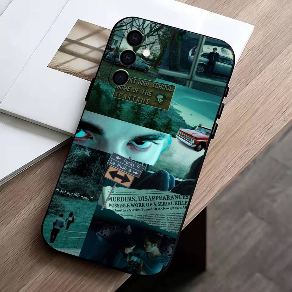 

T-Twilight Saga Edward Phone Case For Samsung Galaxy A73,A72,A71,A70,A53,A52,A51,Others Soft Black Cover Samsung a71 5g