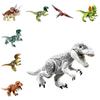 77001 Diy Dinosaur Assembly Tyrannosaurus Rex Small Building Blocks Toy Set For Boys