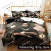 Beliebtes Rod Wave Bettwäscheset Einzelbett Twin Full Queen King Size Bettwäscheset Schlafzimmer für Erwachsene und Kinder Bettbezug-Sets Anime Bettwäsche Set Bett