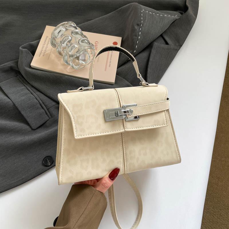 Handbag with Key Lock, Small Exclusive and Luxurious Crossbody Bag, Small Square Bag