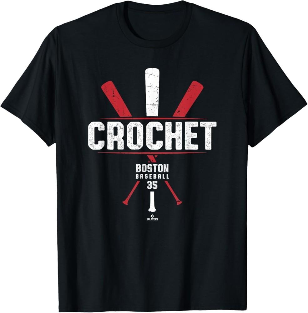 Vintage Baseball Bat Gameday Garrett Crochet Boston Baseball T-Shirt XL