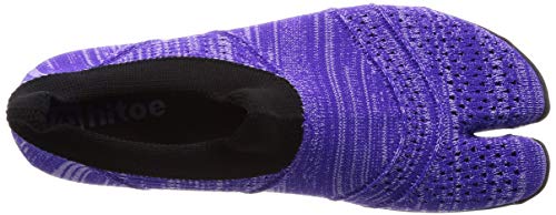 Hitoe Tabi-style Shoes, Zebra Purple, Size 28.0