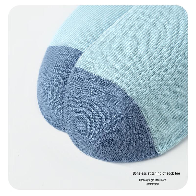 MaoRen Boys' Cotton Mid-Calf Socks