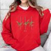 Funny Christmas Sweatshirt Reindeer Pole Dance Holiday Sleigh Christmas Pullover Pole Dance Wear Gift for Dancer Christmas Gift
