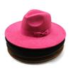 Cappello a cilindro a tesa larga britannico Stagione Cappelli Jazz da uomo e da donna, Cappelli scamosciati a tesa larga, Cappelli in feltro grandi da uomo in lana.