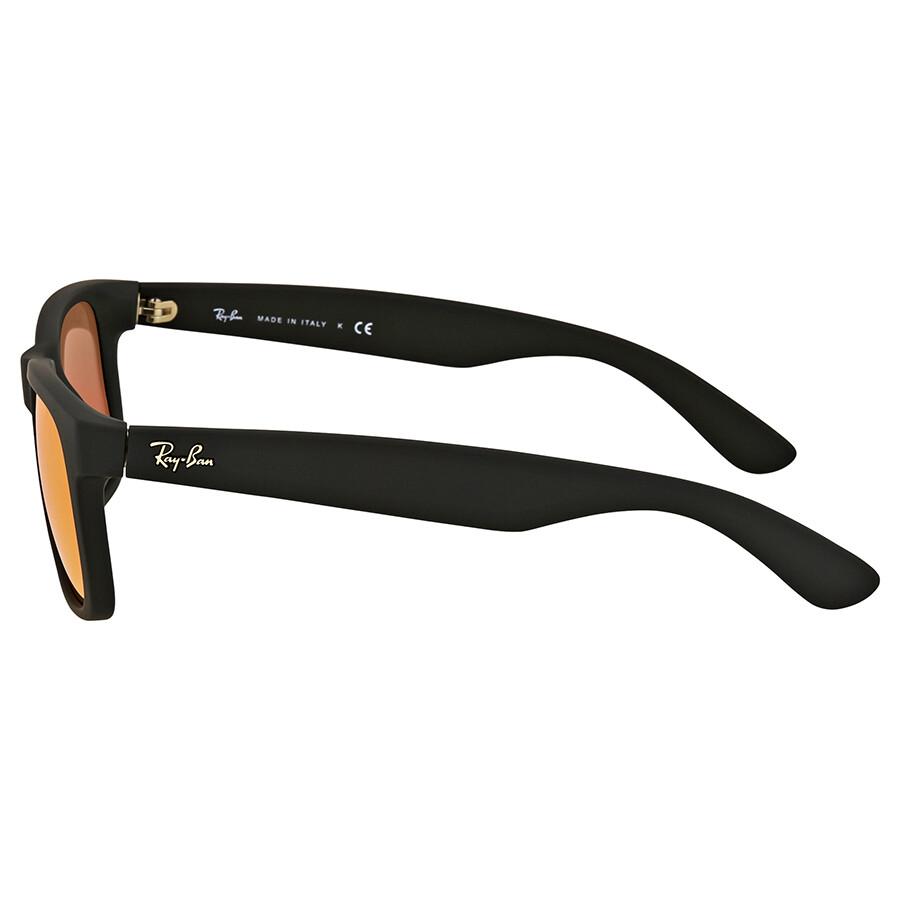 Ray Ban JuStin Color Mix Red Mirror Square Men S SunglaSSeS Rb4165 622 6q 51