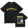 BAD BUNNY NUEVAYoL T-shirts Short Sleeve Cotton Male Tshirts Summer Loose Hip Hop Streetwear Unisex Casual Men Graphic T Shirts