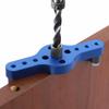Gabarit de trou de poche Vertical, localisateur de perçage pour le travail du bois, Kit de guidage d'auto-centrage, perforateur de trous