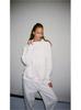 Trendy European Autumn Women's High Neck Loose Fit Long Sleeve Hoodie