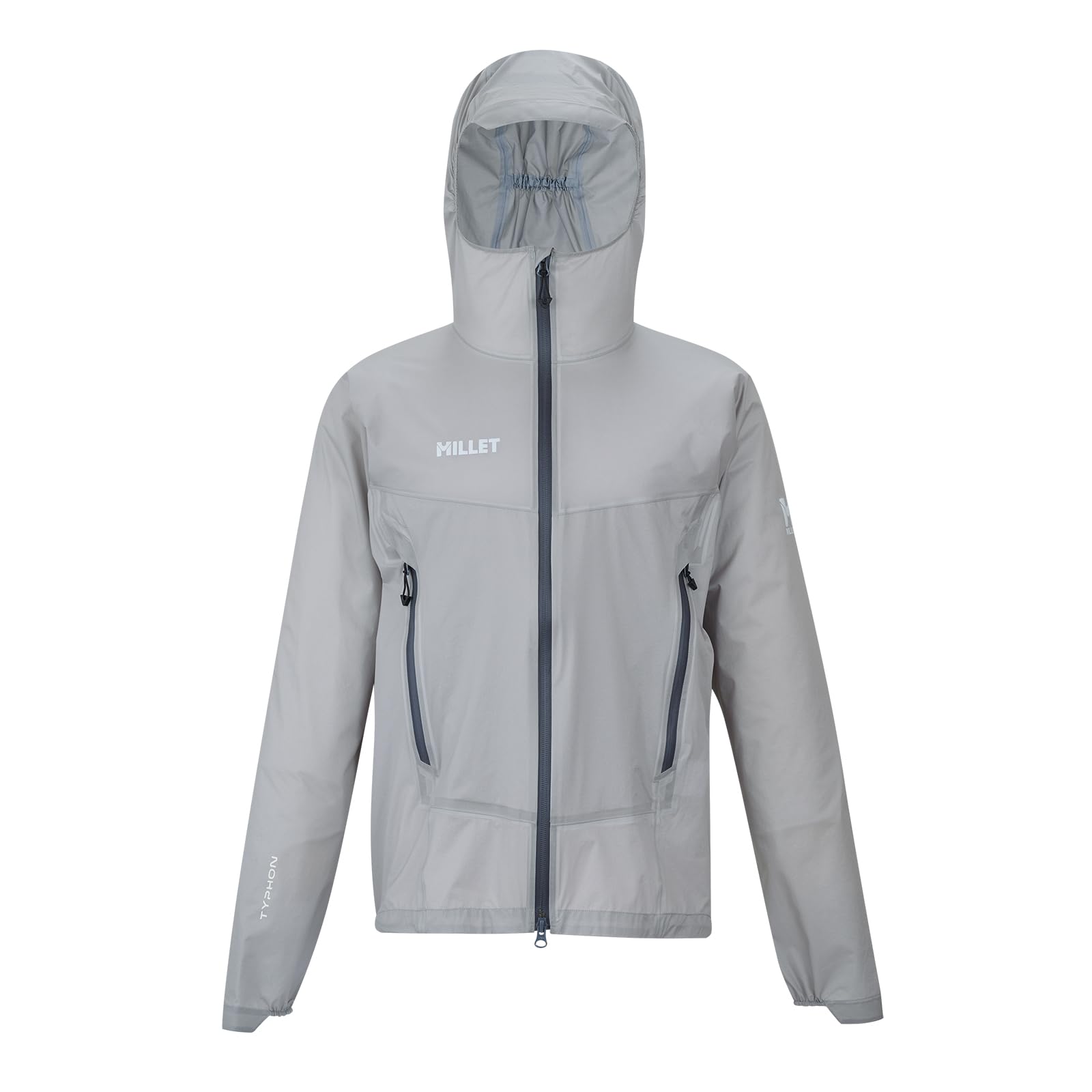 

Waterproof Jacket Typhon Phantom Trek Jacket MIV03171 Smoked Pearl L [Millet] [Unisex] (NEW LOGO)