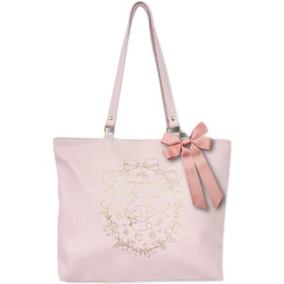 Hatayama Shoji Sanrio Girly My Melody Tote Bag H31 X W44 X D16cm 60cm 34202877 [Body] Approx. (Bottom 35) / Handle Approx.