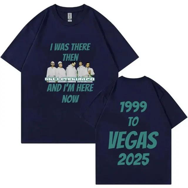 

Rock Brand Backstreet Boys I Was There Then Millennium Tour 2025 Tshirt Unisex Women Fashion Vintage T Shirts Male Casual Tshirt S