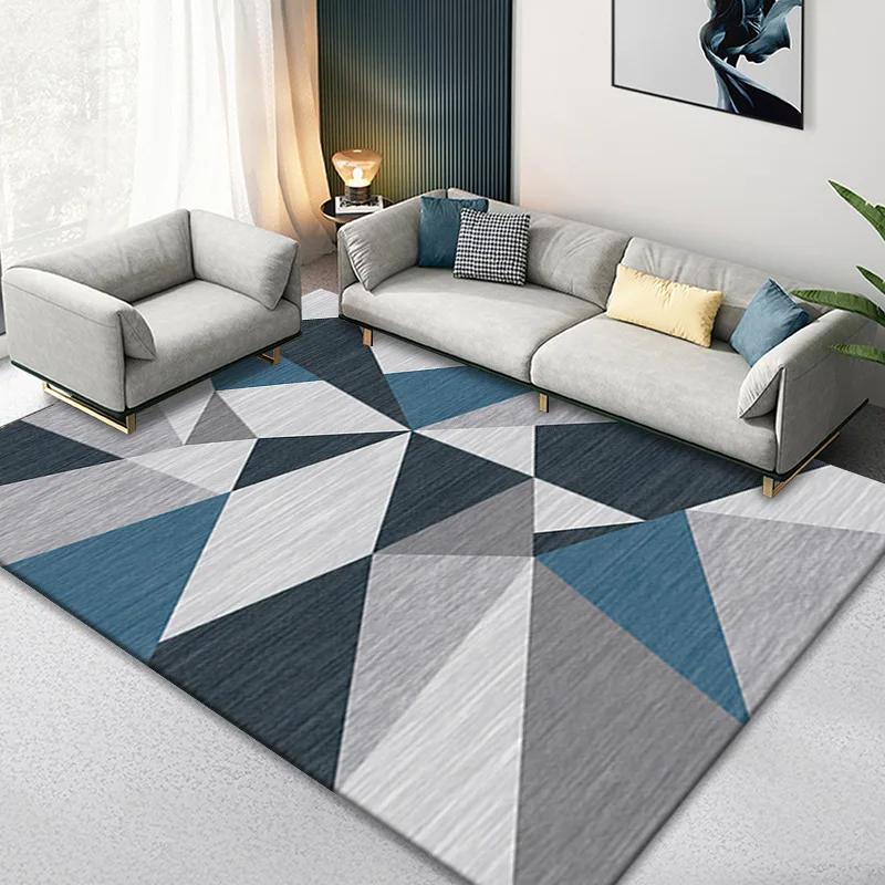 Geometria Marmorizzata Nordica Decorazione Stanza Adolescenti Tappeti per Soggiorno Tappeto Camera da Letto Tappeti da Area Antiscivolo Tappetini Lavabili in Casa