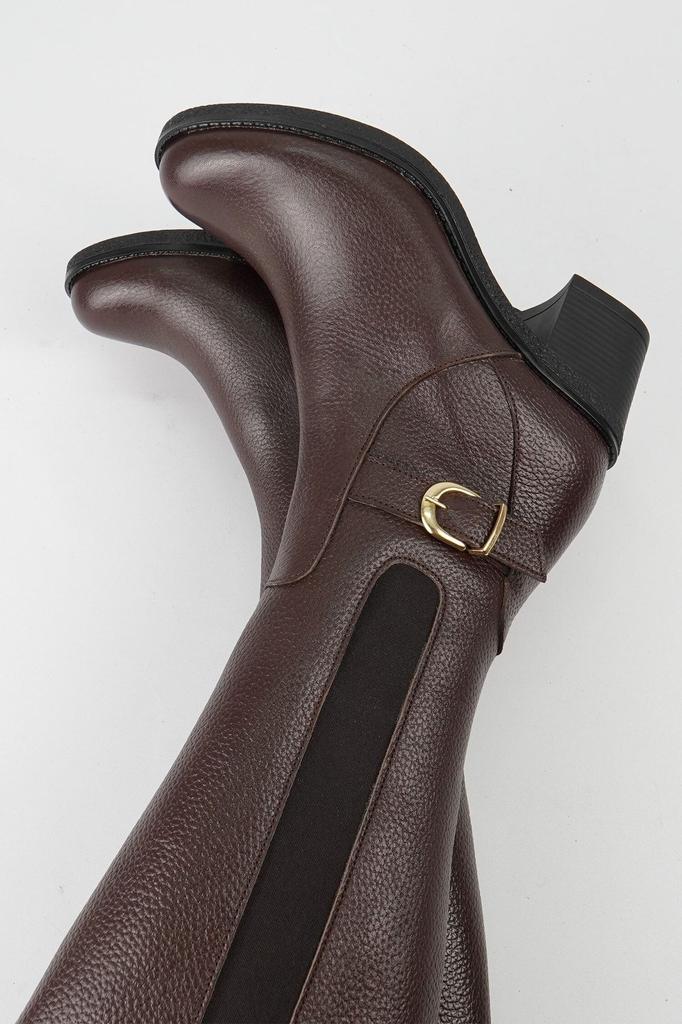 Women Modern Stylish Fashion Boots Boots Genuine Leather Black Genuine Leather Boots