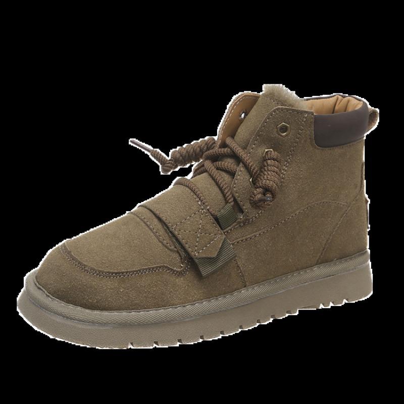 

Large size snow boots for women s autumn and winter new retro velvet thickened warm snow boots for women 44 верблюд