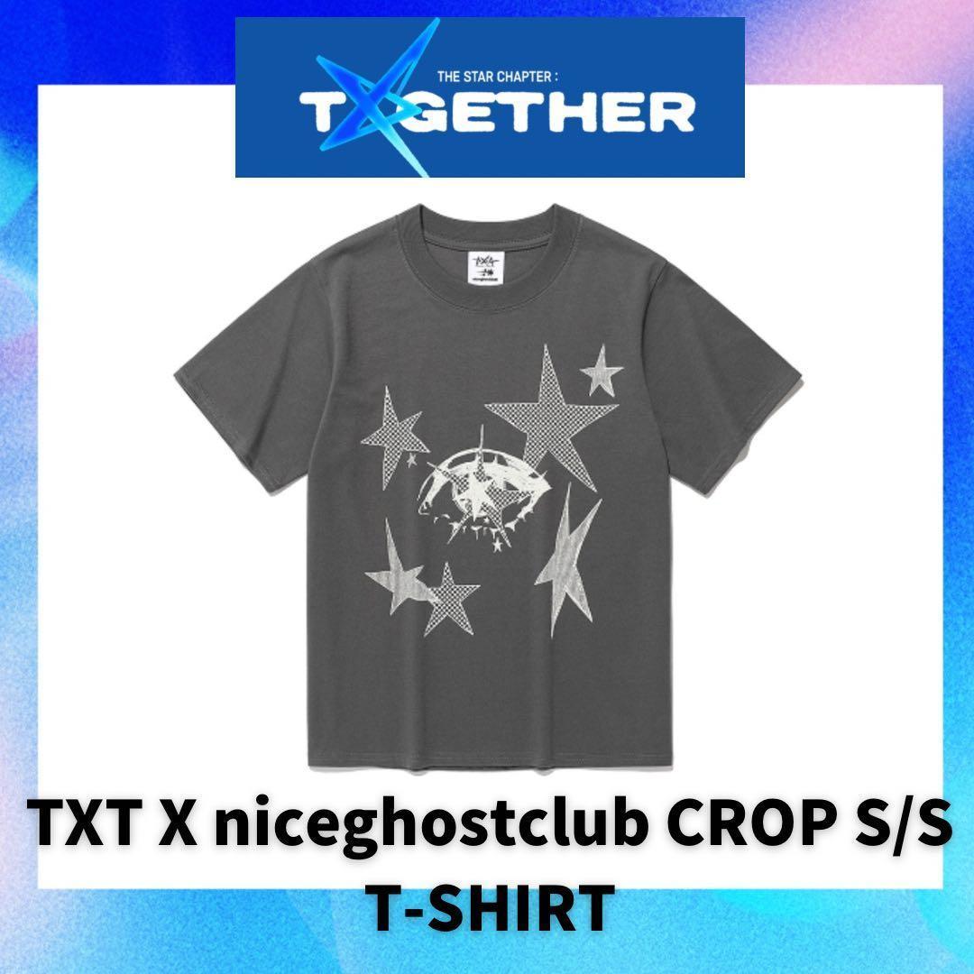 [Б/У] Футболка коллаборации TXT × niceghostclub **Распродано**