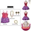 Barbie Life In The Dreamhouse Barbie Cosplay Kostüm Mit Satin Und Baumwollstoff Für Anime Fans