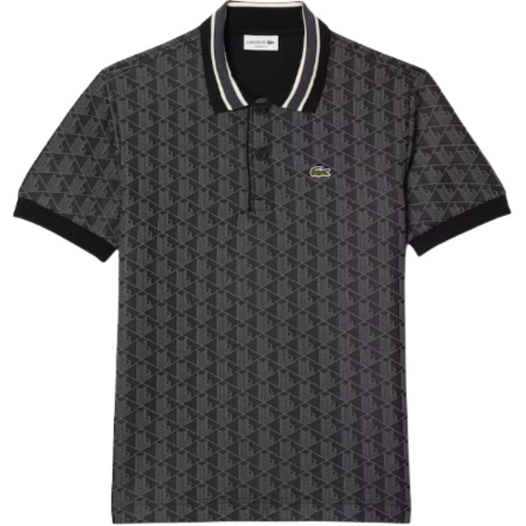 Lacoste monogrammas žakarda polo krekls DH1417-4PC