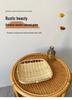 Bamboo Basket for Bread, Pastry, Fruit Storage - Ideal for Home, Restaurant, or Hotel Use