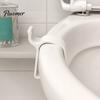 Domestic Toilet Seat Fix Stabilizer, Clip-On No Drilling Required Clamps, Stable Fixation Clamp Holder Easy Installation Lid Lifter, for Home Bathroom