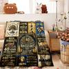 Vintage Journeyman Customize Your Name Home Blanketss 40 Years Of Amazing Adventures Comfortable Soft Lightweight Allseason Multipurpose Blanket For