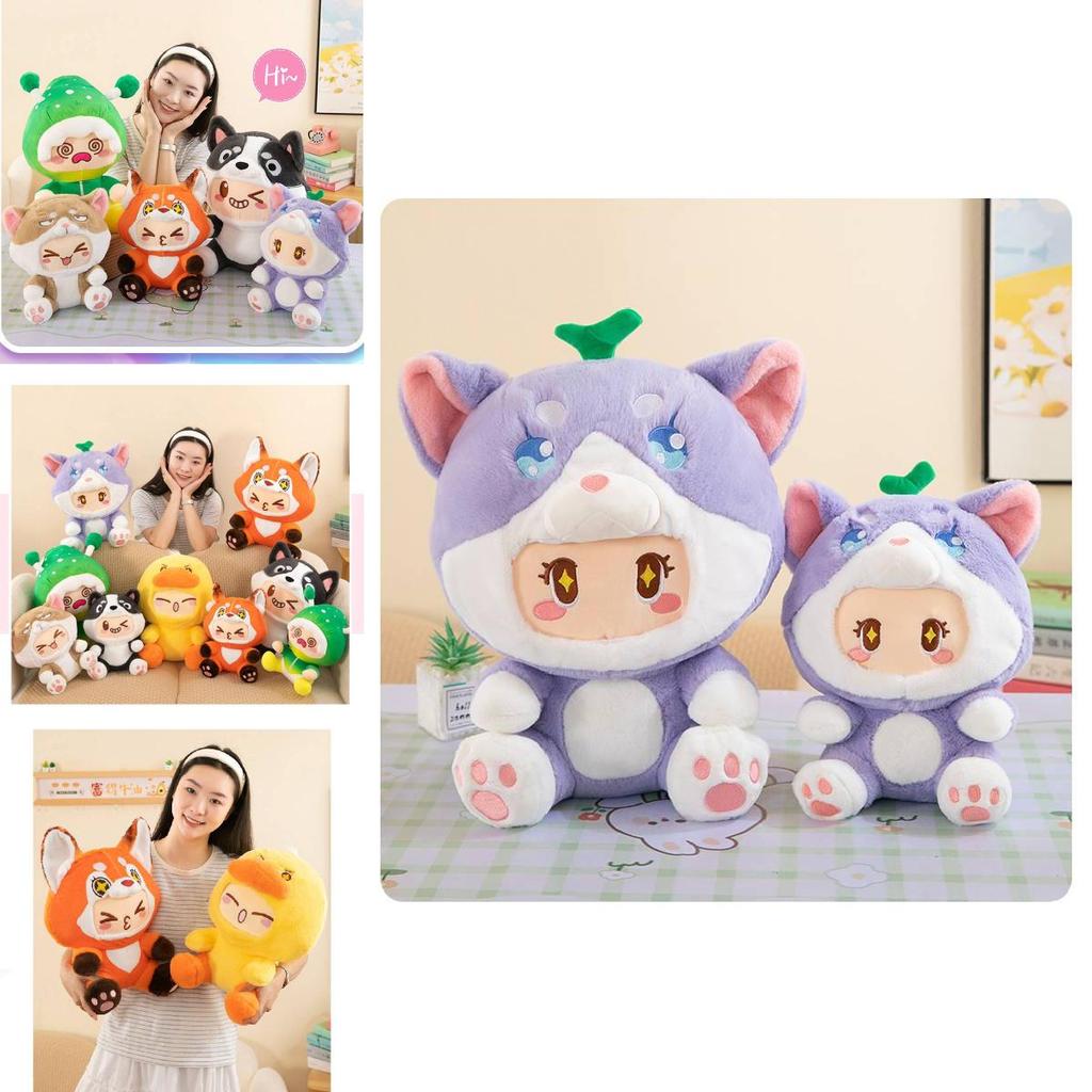 Adorable Husky Plush Toy Soft And Cuddly Stuffed Animal Perfect Gift For Kids And Dog Lovers 35cm Or 45cm