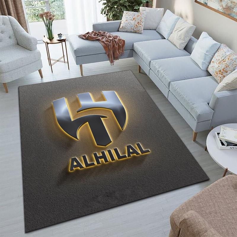 Roshn Saudi League football team Al Hilal SFC Neymar da Silva Santos Júnior carpet is suitable for living room and bedroom office decorative carpet K2