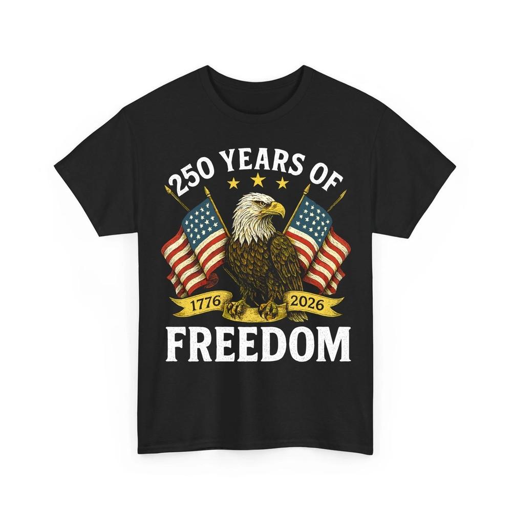 250 Years America Anniversary 1776 Bald Eagle 250th Birthday US Flag TShirt Unisex T-Shirt XXXXL