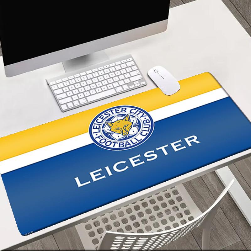 Leicester Football Club Crest Mouse Pad Office Desk Mat, Gaming Mouse Pad Mousepad, Keyboard pad,Heavy-Duty Non-Slip Rubber Backing, Gift