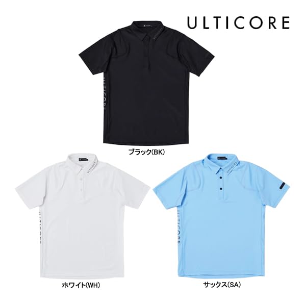 

Bridgestone Golf Retro ULTICORE Short Sleeve Shirt EBM01A Men s White