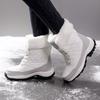 Warm Cotton Shoes Women's High-top Boots Anti-slip Snow Boots Winter Plush Outdoor Walking Shoes Hiking Sneakers