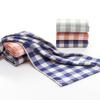 1Pc 34x75cm 100% Cotton High Quality Gauze Plaid Home Soft Absorbent Bathroom Adult Men Women Hand Towel