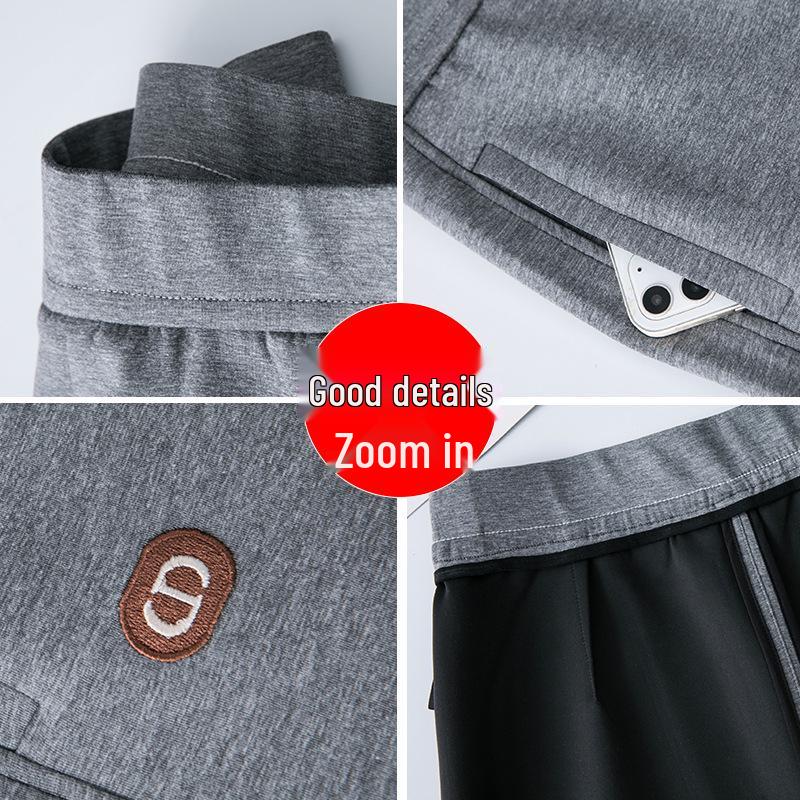 Women's Elastic High Waist Harem Pants - Versatile, Slimming, and Stretchy for Spring 2025